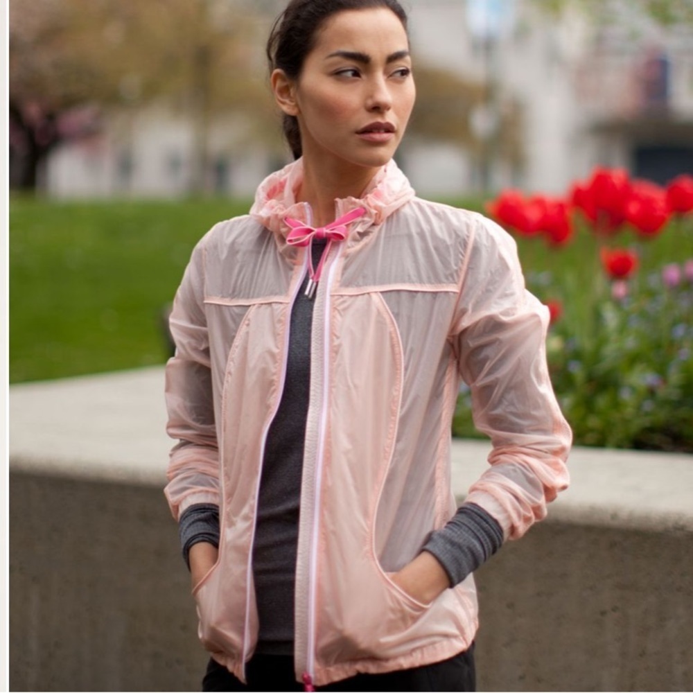 Lululemon Transparent Windbreaker Jacket